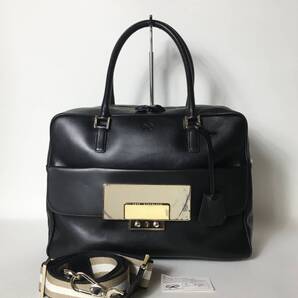 79B297|アニヤハインドマーチ カーカー 2WAYバッグ ブラック