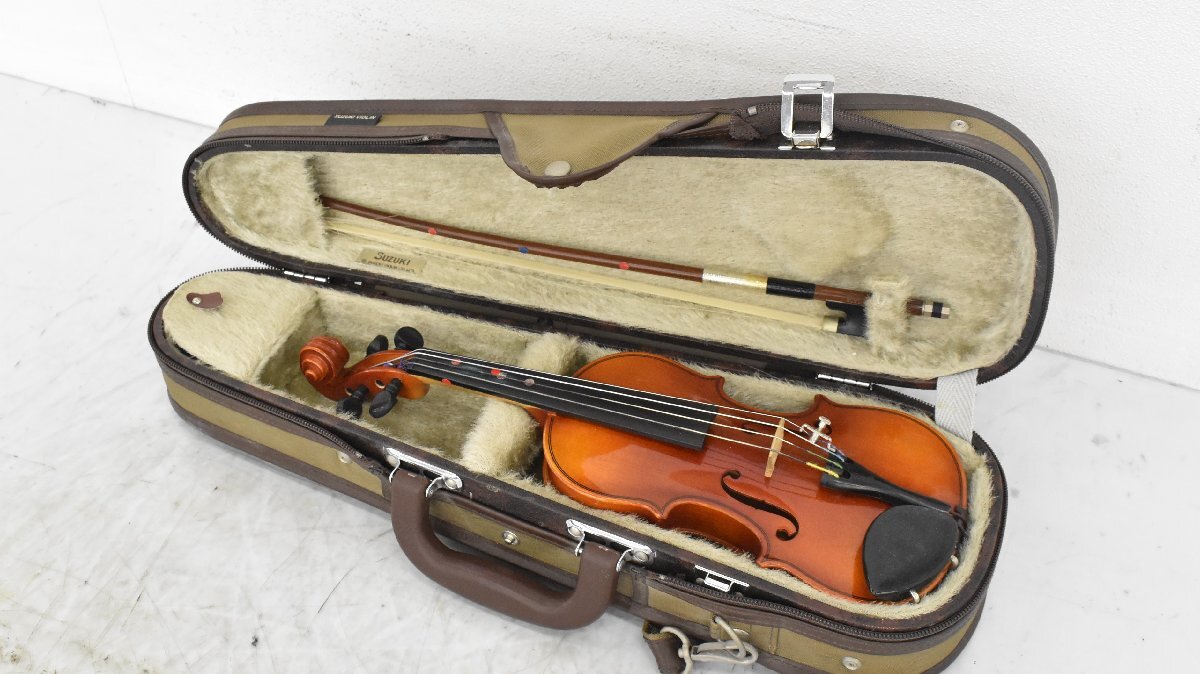 希少 スズキ バイオリン SUZUKI violin 1/16 #901 Yahoo!オークション -「suzuki バイオリン 1／16」の落札相場