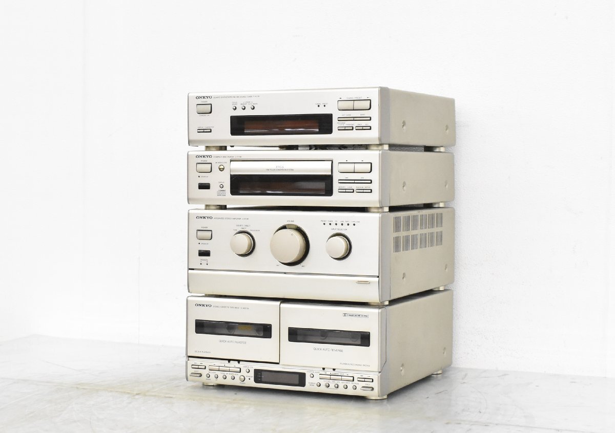 ONKYOシステムコンポ4台セット売り Yahoo!オークション -「onkyo コンポ」(システムコンポ