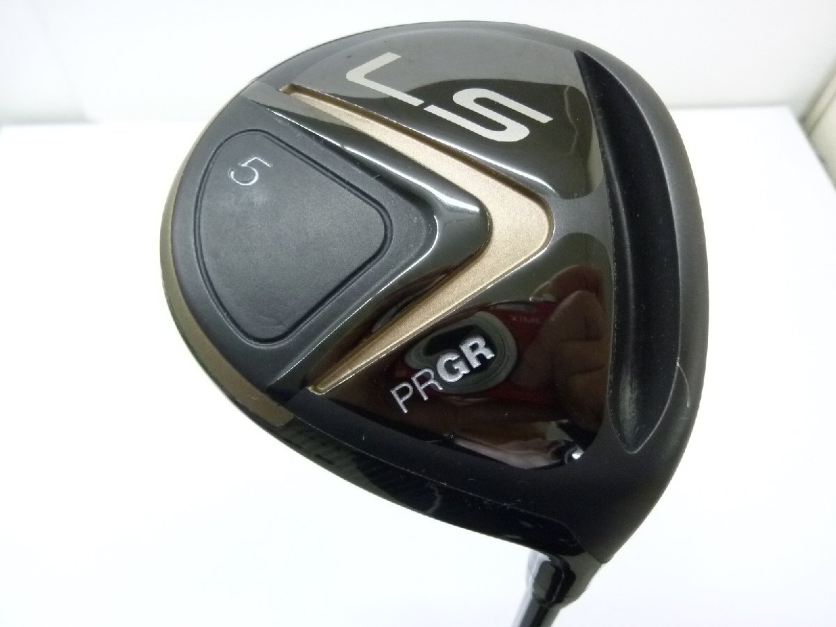 PRGR - プロギア　PRGR 5W フェアウェイウッド　純正カーボンR　カバー付 プロギア PRGR 5W フェアウェイウッド 純正カーボンR カバー付