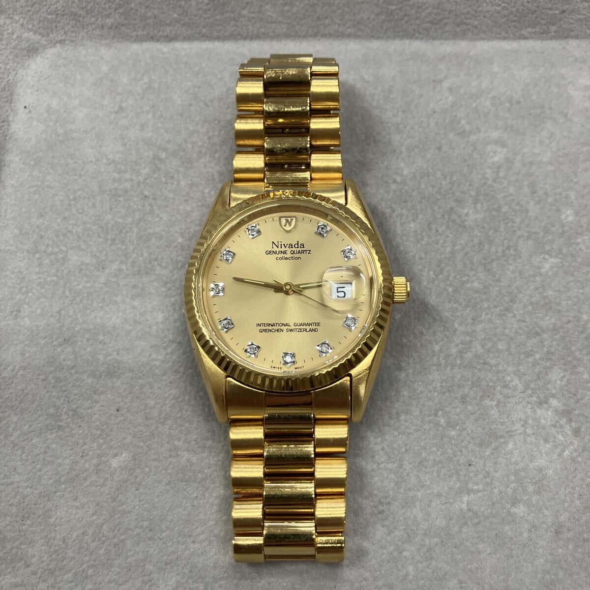 Nivada　ニバダ　インデックス　12Pダイヤ　ボーイズ　ウォッチ Nivada ニバダ インデックス 12Pダイヤ ボーイズ ウォッチの通販