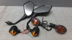 RQ XB9S Молния WX12 Лампы Фары Мигалки Зеркала Карбон стиль BUELL Buell