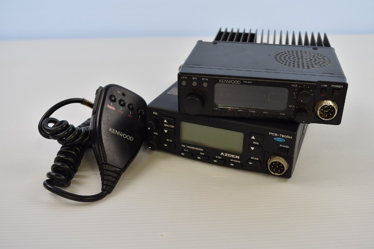 KENWOOD TM-231 TM-431 2台セット KENWOOD TM-231 TM-431 2台セット