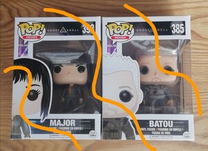POP FUNKO ファンコ 攻殻機動隊 『少佐』『バトー』スカーレットヨハンソン ゴーストインザシェル 『未開封品』