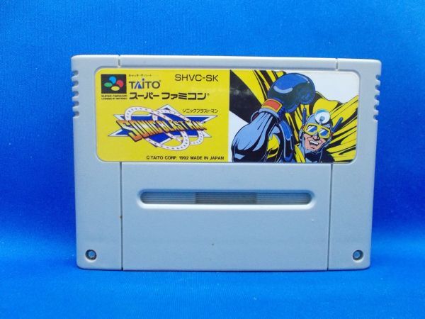 未開封　ソニックブラストマン　スーパーファミコン ソニックブラストマン - メルカリ