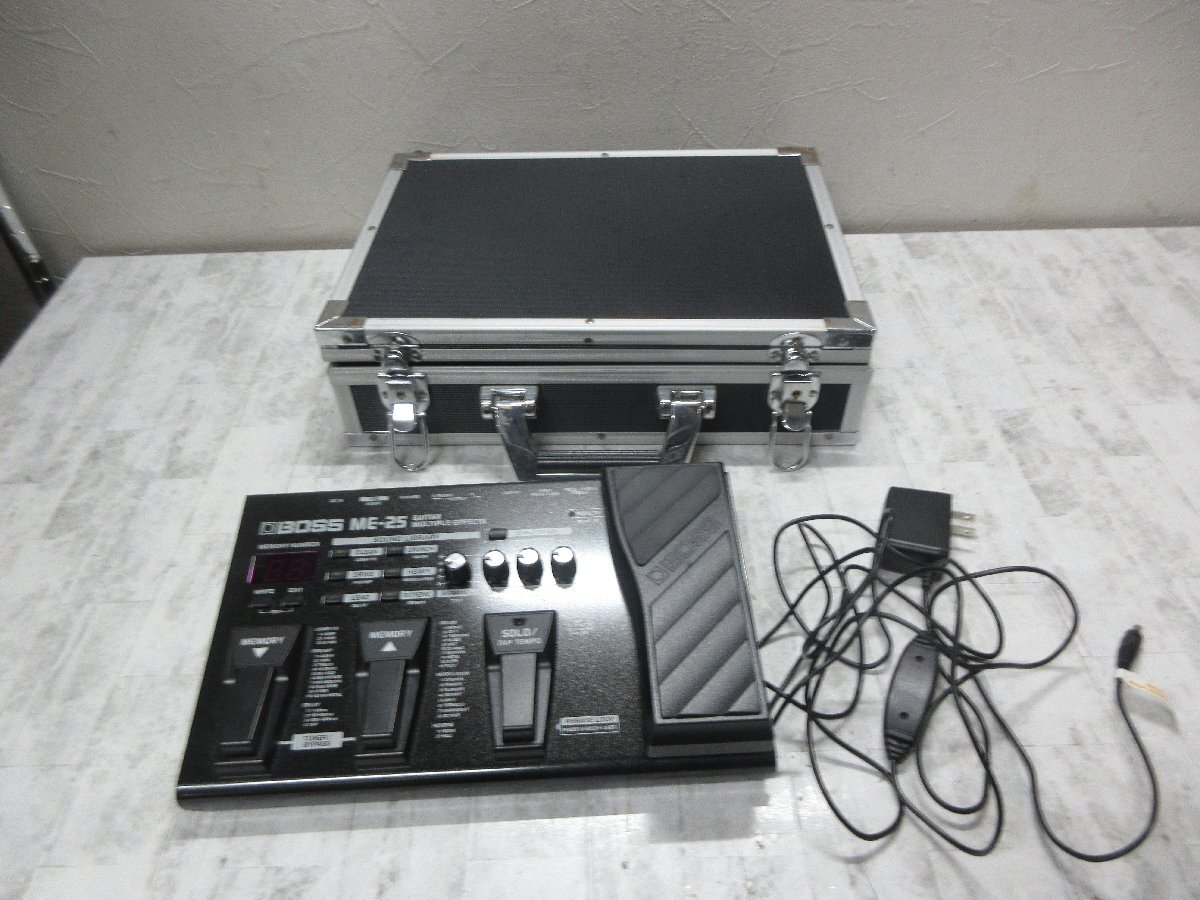 BOSS ME-25 マルチエフェクター 箱あり ACアダプター付き BOSS ME-25 マルチエフェクター 箱あり ACアダプター付き BOSS