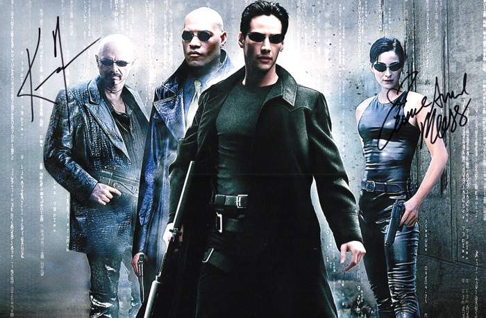 キアヌ・リーブス直筆サイン入り2Lサイズ写真…Keanu Reeves キアヌ・リーブスさん 直筆サイン入りフォト - メルカリ