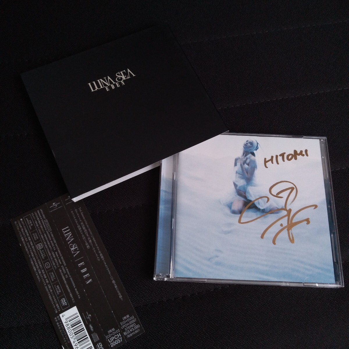 LUNA SEA J サイン入りポラ当選品　レア LUNA SEA J サイン入りポラ当選品 レア LUNA SEA J サイン入り