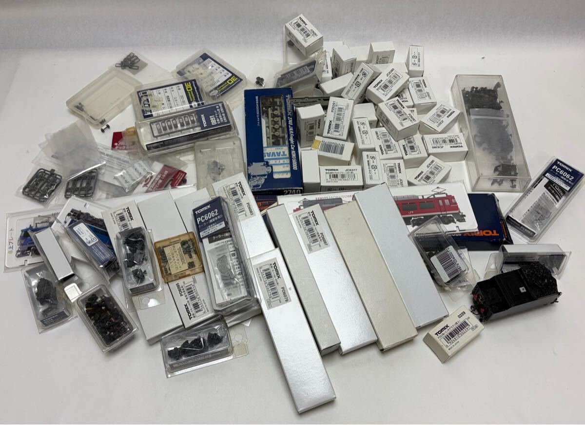 Nゲージ　まとめ売り　ケース付き TOMIX KATO Nゲージ 鉄道模型部品セット トミックス カトー