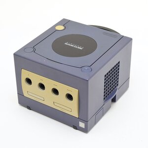 ▽567468 【通電確認済】Nintendo ニンテンドー 任天堂 ゲームキューブ GAME CUBE GC 本体 DOL-001 バイオレット ジャンク