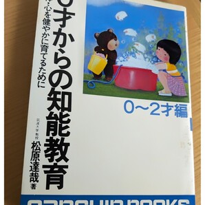 【絶版 美品】希少 0才からの知能教育 0〜2才編 松原達哉教授著 筑波大学・立正大学名誉教授の知能開発メソッド