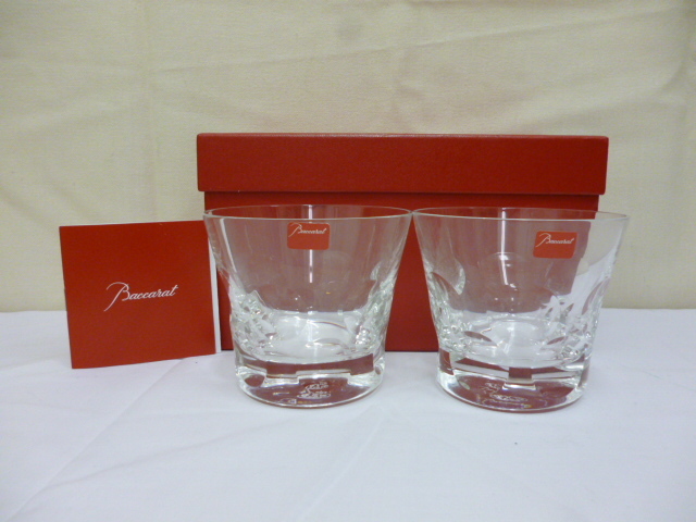 バカラ　グラス　ペア　新品未使用品 バカラ グラス 2025 年号入 単品 ペア 正規ラッピング無料 紙袋