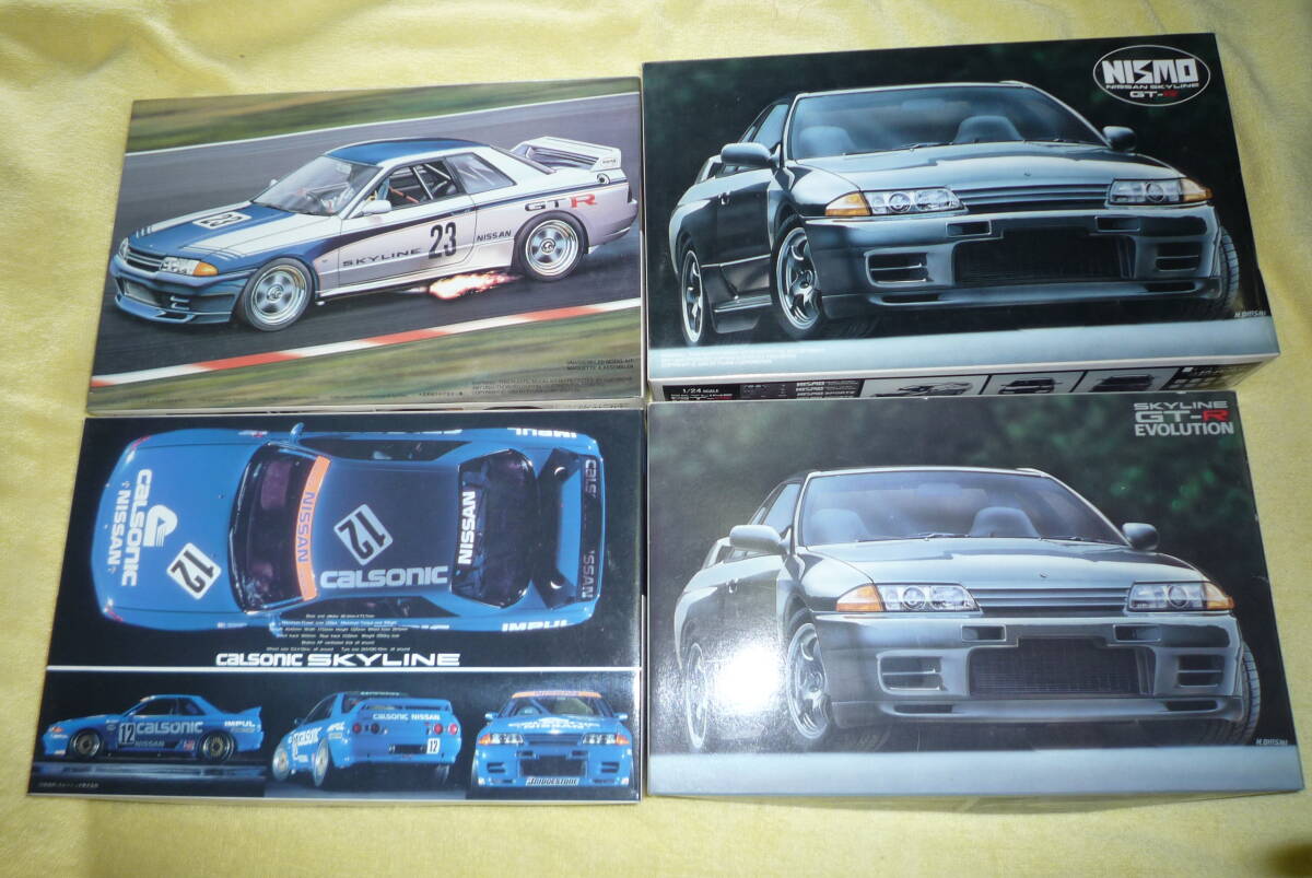 アオシマ　フジミ　24台セット Amazon | フジミ 1/24 日産 7th スカイライン GT4ドアH.T.