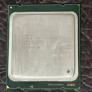 送料無料 デスクトップ・サーバーPC用CPU intel core i7-3930k 第2世代 Sandy Bridge E 3.2~3.8GHz 6コア12スレッド LGA2011 SR0KY 動作品