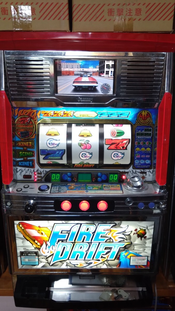 【送料込み】✨ファイヤードリフト✨白パネル✨パチスロ実機 sddefault.jpg
