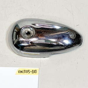 5AU★メッキ フォークカバー★片側のみ★ビーノ★ピボットカバー★社外★☆bzaif★VIN1005-100★510 ゆ 10