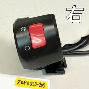 ゼファー400 χ★右★ハンドルスイッチ★カイ★ジャンク 部品取り★スイッチボックス★純正★ニンジャ★ZRX★bzaif ZEP0610-200★506 10