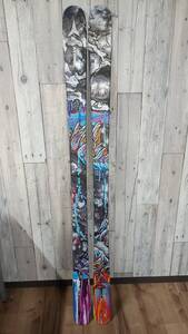 ATOMIC 24/25 BENT 85 175cm スキーのみ 片方のみビンディング取り付け穴あり 雪上未使用 フリースキー ファットスキー  JF01