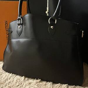 1円~【鑑定済】ルイヴィトン LOUIS VUITTON トートバッグ メンズ ビジネス 手提げ 肩掛け パッシィ エピ レザー