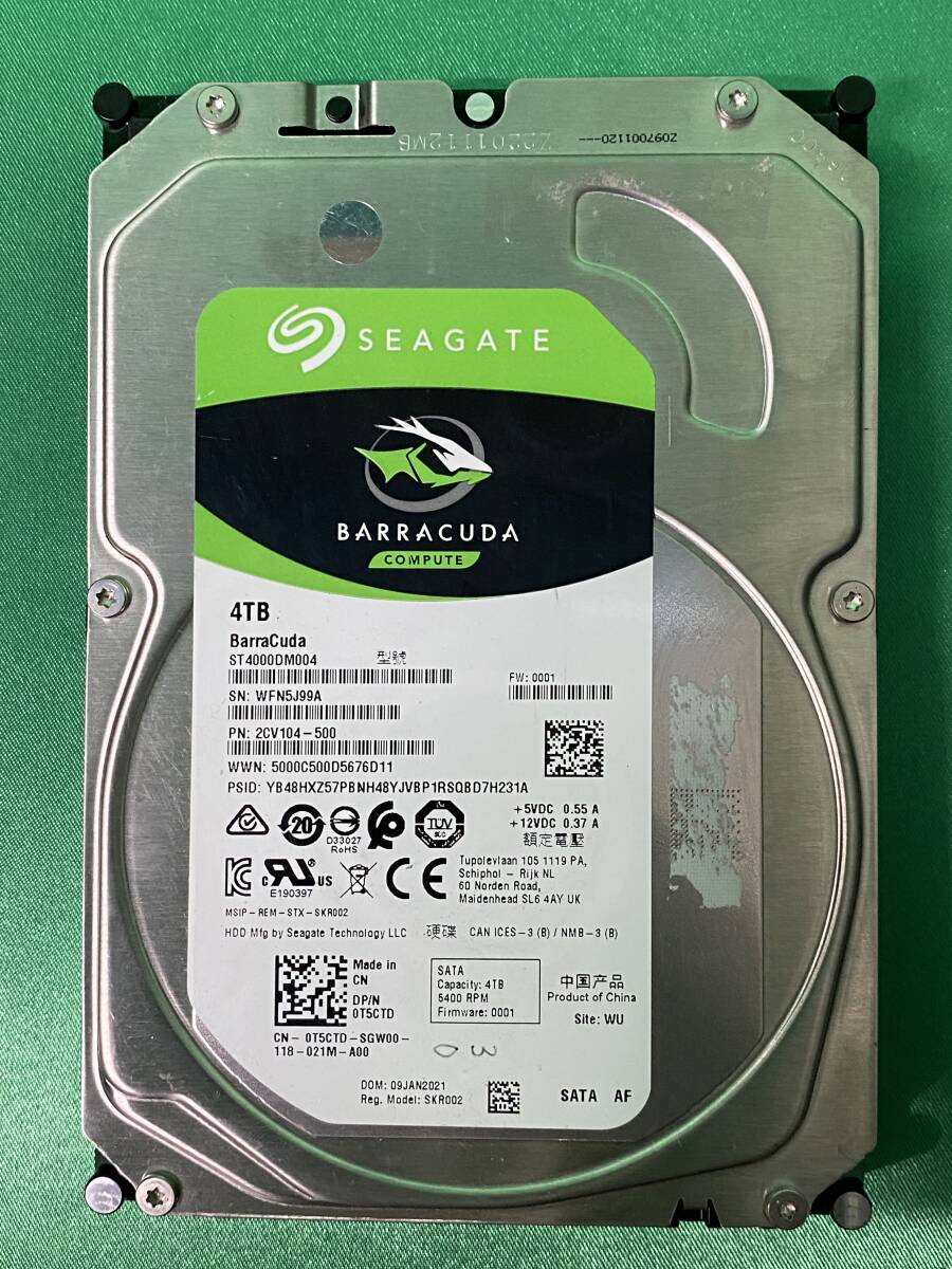 2025年最新】Yahoo!オークション -seagate st4000dm004の中古品
