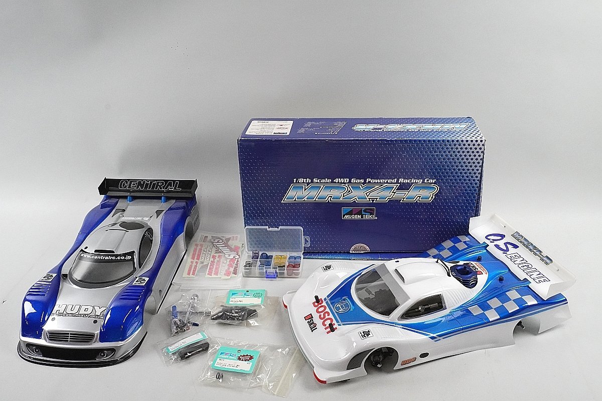 エンジンラジコンカー☆ジャンク エンジンカー ラジコン 2台セット 状態不明 ジャンク エンジン