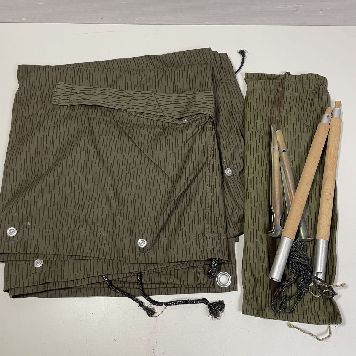 東ドイツ軍幕　3枚　used 東ドイツ 軍幕 3枚 USED オマケ付き