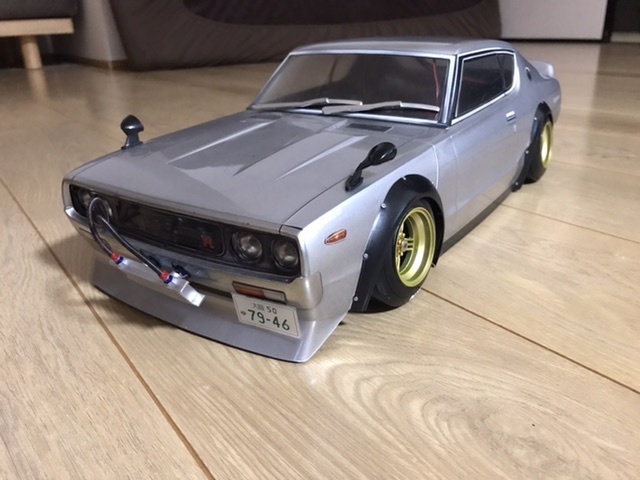 【美品！新品未開封】ケンメリGT-R ラジコンカー (ガンメタ　一台) Amazon.co.jp: ラジコンカー 日産 スカイライン 2000 GT-R