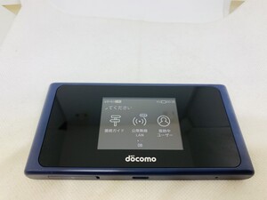 ★送料無料★良品★docomo★Wi-Fi STATION HW-01L★ネイビー★0088280000084★SYS★10/22
