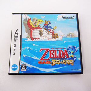 ニンテンドーDS ゼルダの伝説 夢幻の砂時計 DSソフト ゲーム Nintendo THE LEGEND OF ZELDA むげんのすなどけい (JA37)