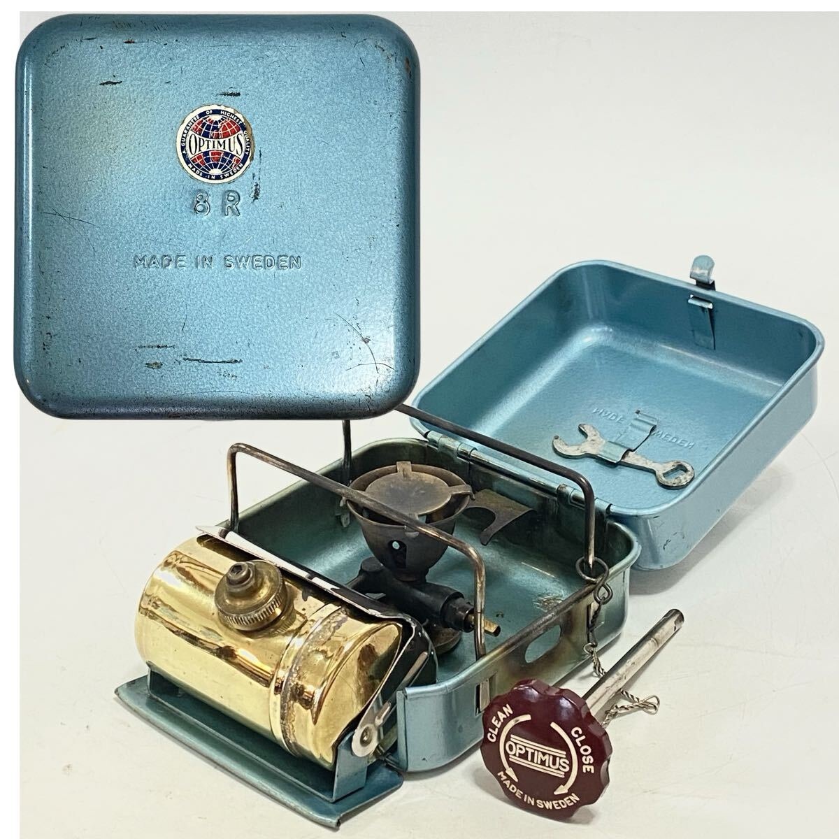 Optimus 8R シングルバーナーコンロ フルセット Optimus 8R シングルバーナーコンロ フルセット OPTIMUS 8R