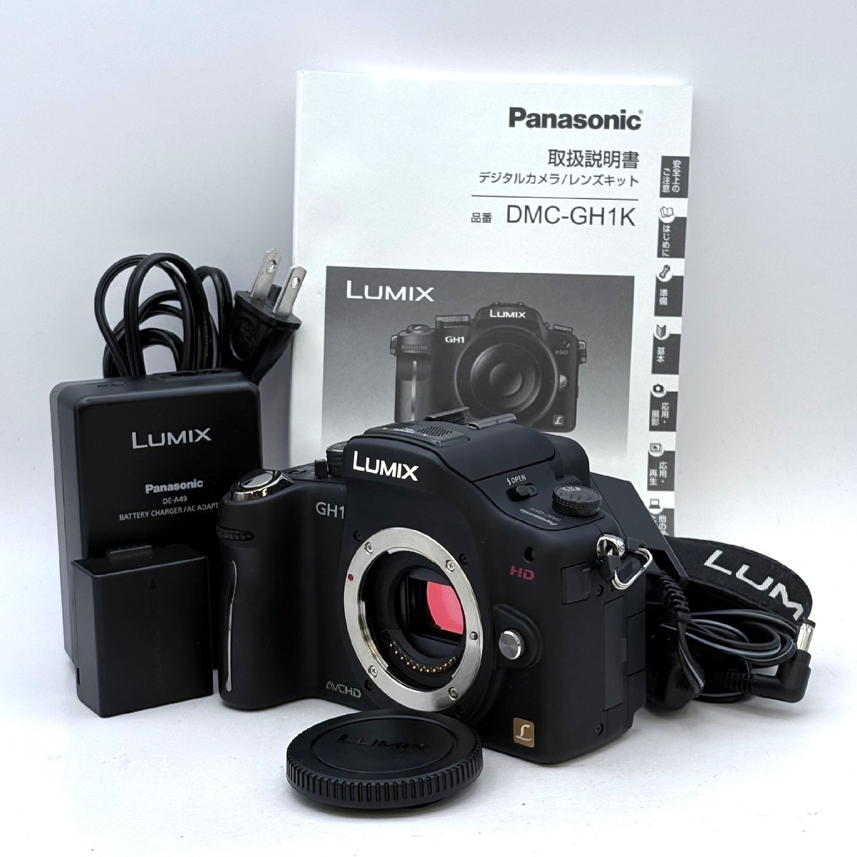 Panasonic DMC-GH1 デジタル一眼レフ(ジャンク) Junk Mirrorless] 4400 yen Panasonic LUMIX GH1 Operation Test and
