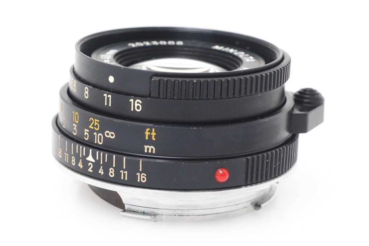 美品 ミノルタ MINOLTA M-ROKKOR 40mm F2 美品☆MINOLTA ミノルタ M-ROKKOR 40mm 1:2 f2 マニュアル