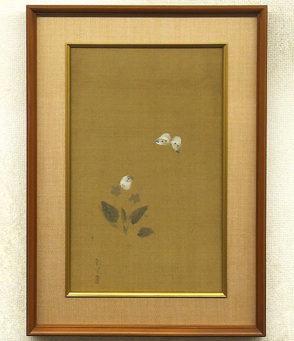 堅山南風、【梅花富士】、希少な額装用画集より、新品額装付 堅山南風、【梅花富士】、希少な額装用画集より、新品額装付 2025年