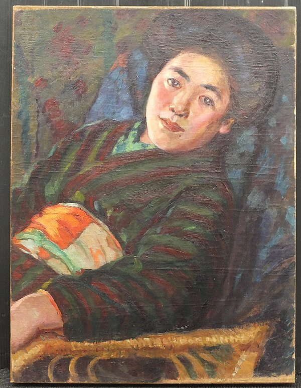 油彩　人物画　まとめ売り 2025年最新】Yahoo!オークション - 人物画(油彩 絵画)の中古品