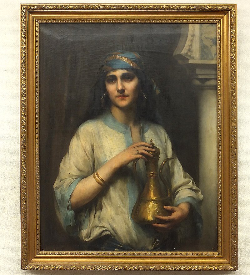 Yahoo!オークション -「画家 フランス」(人物画) (油彩)の落札