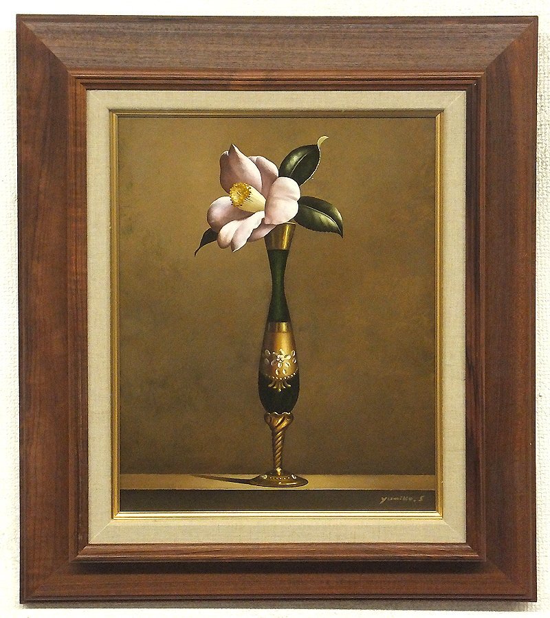 油彩画　写実画　リアリズム　30号　大作 岡靖知(1983-)○もの凄い写実絵画『黒髪の少女』リアリズム油彩4