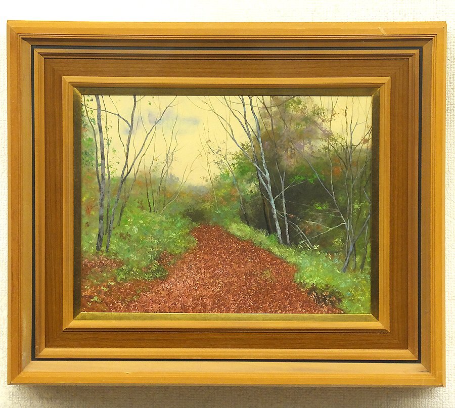 油絵　油彩　シャルトル　<北村脩> SM号　額装　美術年鑑掲載作家 油絵 油彩 シャルトル <北村脩> SM号 額装 美術年鑑掲載作家