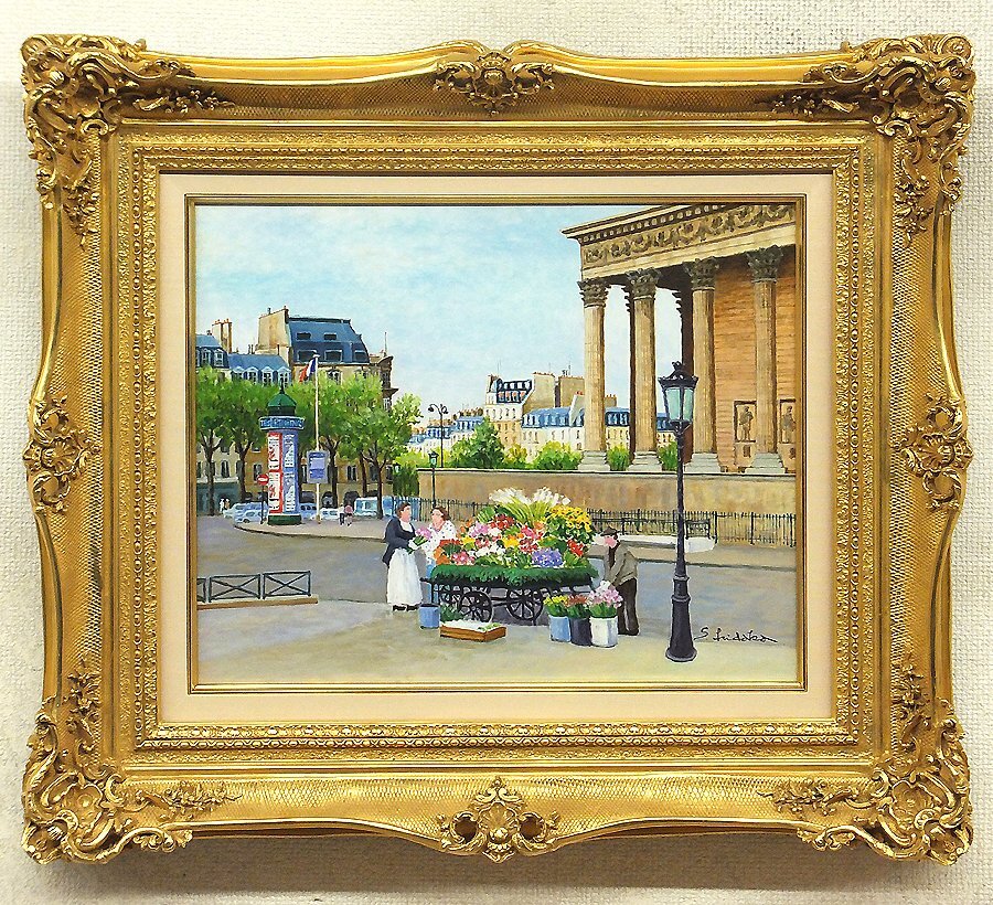 中川力 【椿】 油彩 8号 中川力 【椿】 油彩 8号 中川力 【椿】 油彩 8号 椿の絵・絵画