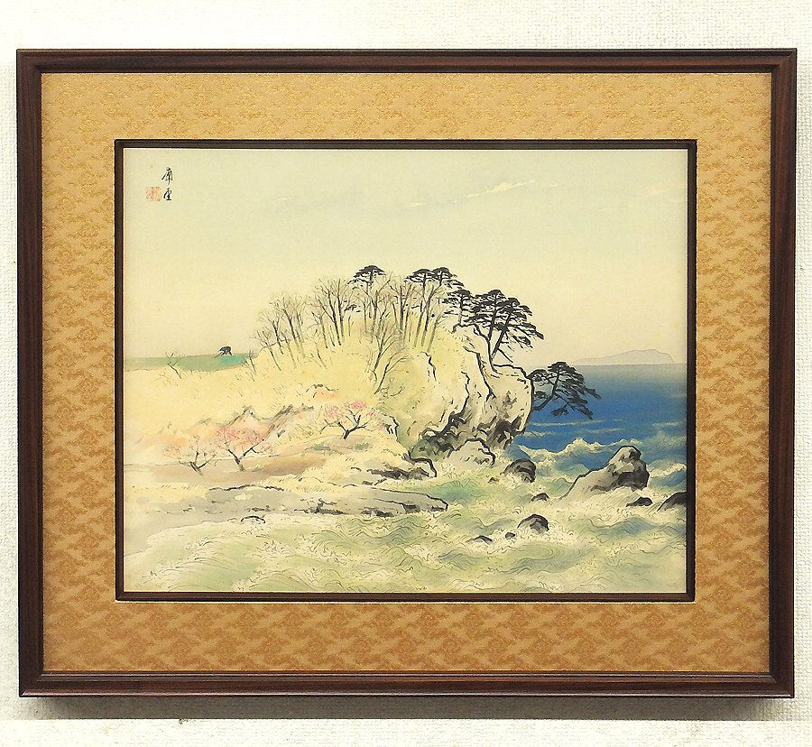 児玉希望、【大島】、希少な大判額装用画集より、美品、日本人画家、新品額装付 児玉希望の値段と価格推移は？｜16件の売買データから児玉希望の