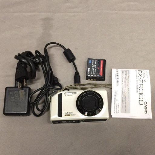 CASIO EXILIM EX-ZR300 コンパクトデジタルカメラ取説付き HIGH SPEED EXILIM EX-ZR300 (カシオ) の取扱説明書・マニュアル