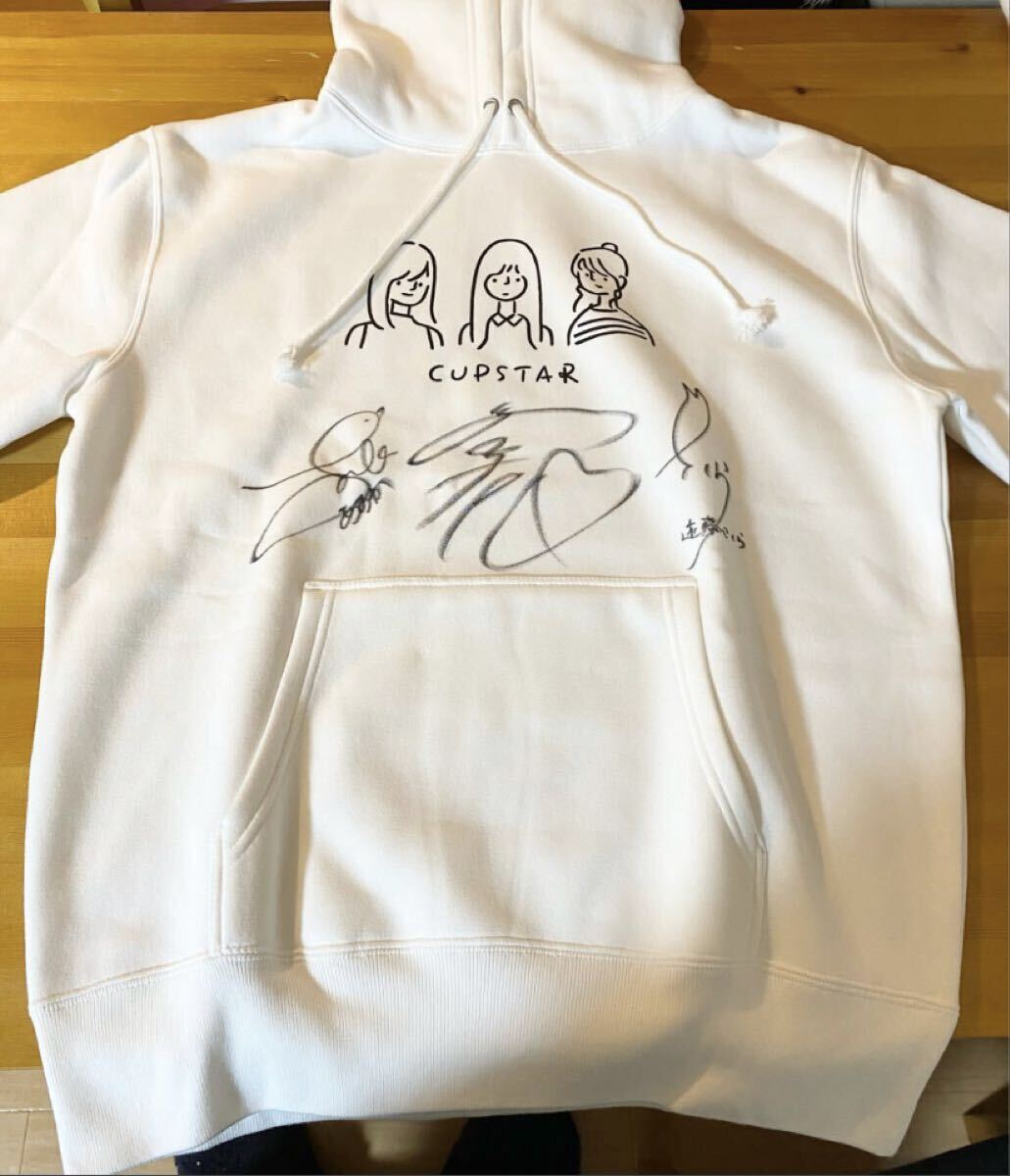 【未開封】カップスター×乃木坂46 パーカー　Lサイズ 本日限定大特価】カップスター 乃木坂46 パーカー ホワイトL
