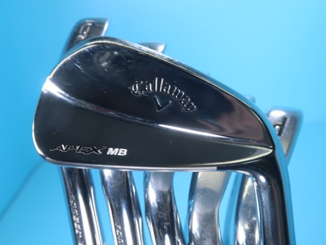【超希少】キャロウェイ APEX MB 2018 2018 CALLAWAY APEX MB IRON SET 6-PW STIFF NIPPON NS PRO