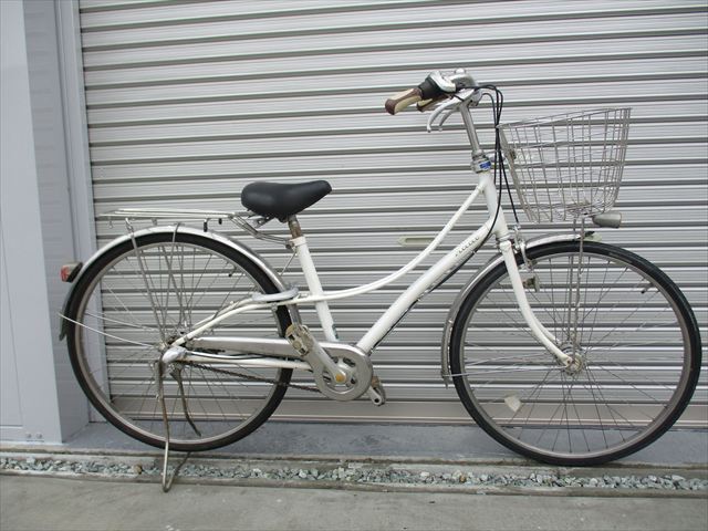 中古ブリヂストン軽量アルミ自転車〓26インチ★シルバー★注※配達地域限定★ 2025年最新】Yahoo!オークション -ブリヂストン 自転車 26インチ