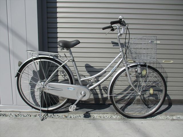 中古ブリヂストン軽量アルミ自転車〓26インチ★シルバー★注※配達地域限定★ 2025年最新】Yahoo!オークション -ブリヂストン 自転車 26インチ