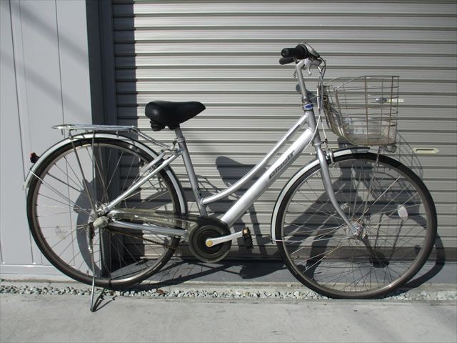 中古自転車　アルベルト　27インチ BRIDGESTONE - 中古車 アルベルト ベルトドライブ 27インチ LED