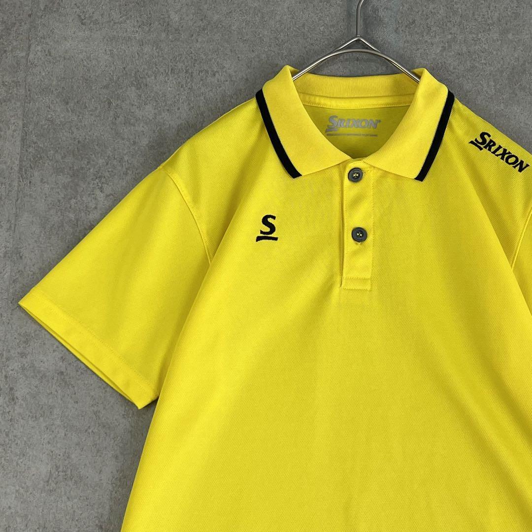 SPIXON Srixon мужской рубашка-поло с коротким рукавом Golf одежда простой желтый 