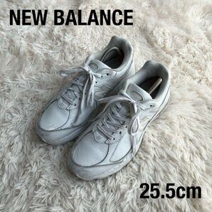 NEW BALANCEニューバランスレザースニーカーML2002RIホワイト白