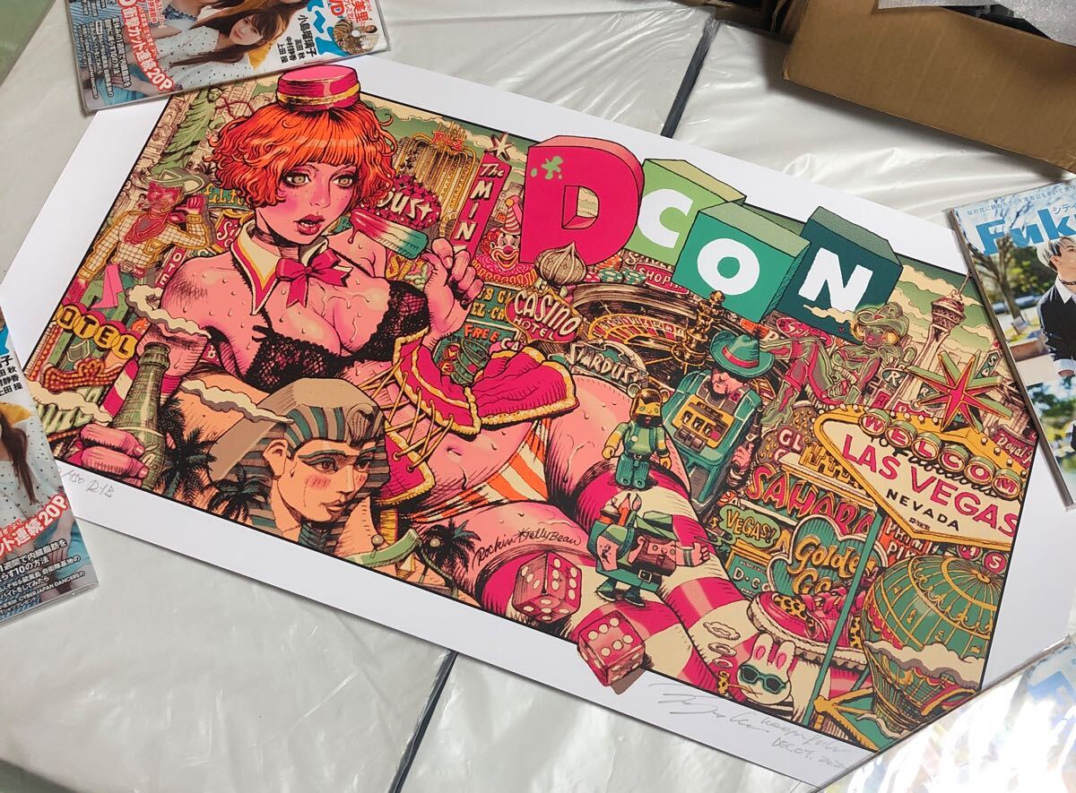 ロッキンジェリービーン EVIL VALENTINE ポスター 正規 2種セット ロッキンジェリービーン EVIL VALENTINE ポスター 正規 2種セット