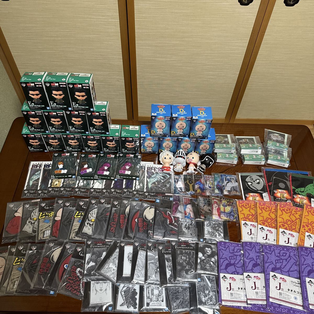 未使用⭐︎一番くじ　プライズ　景品　下位賞まとめ売りセット　約300点 未使用⭐︎一番くじ プライズ 景品 下位賞まとめ売りセット 約300点