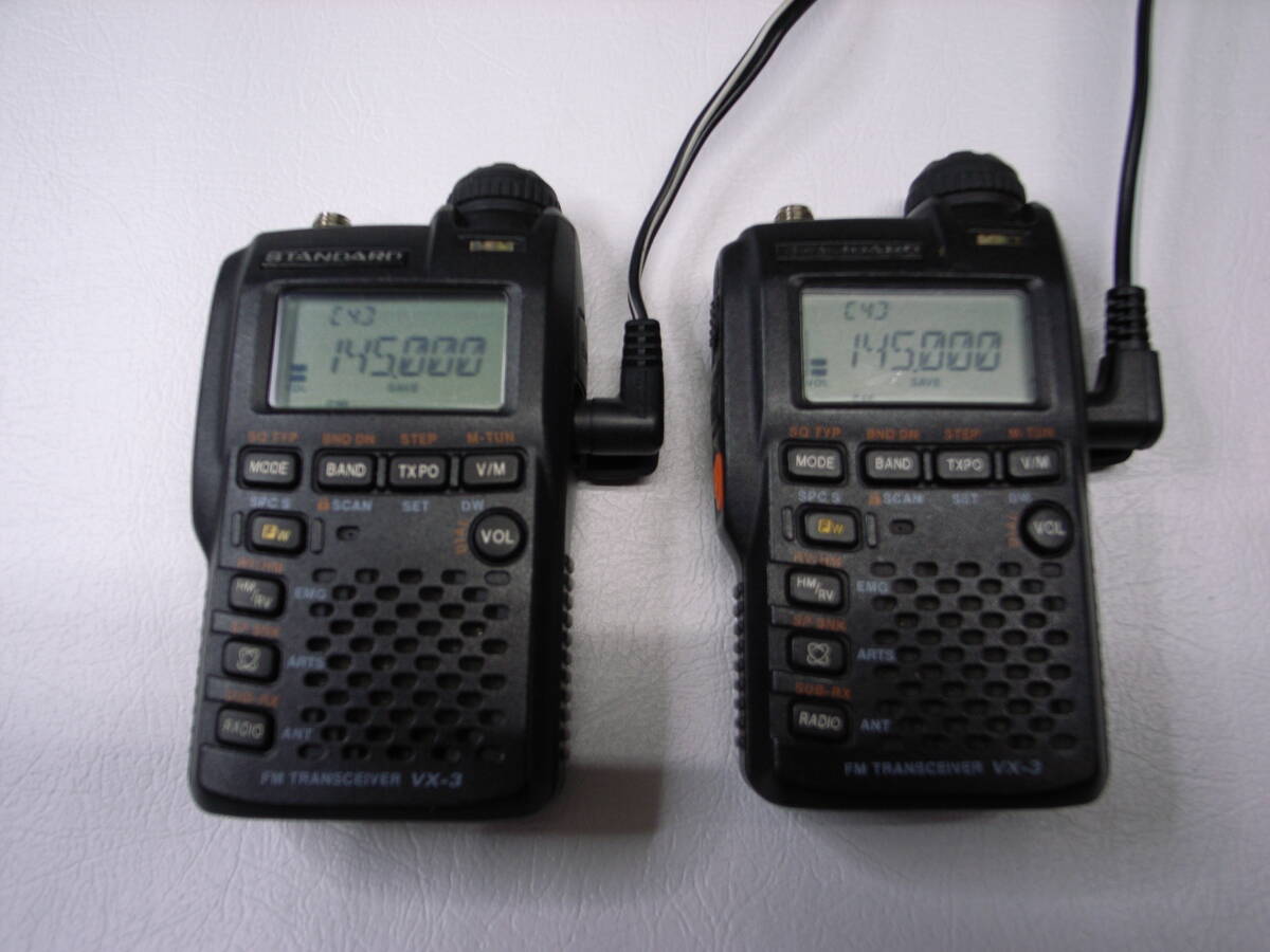 Yahoo!オークション -「vx-3 スタンダード」(トランシーバー